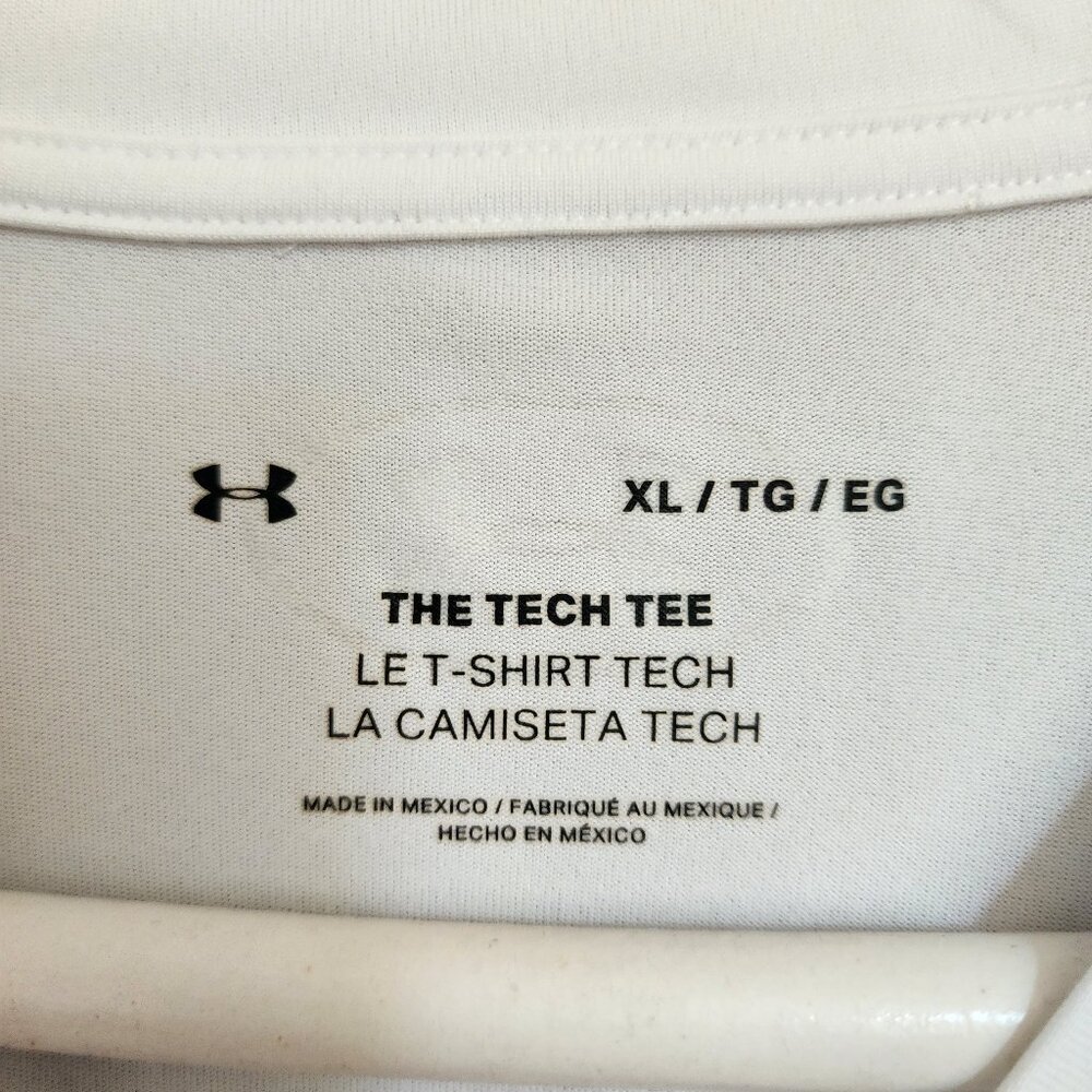 Under Armour Men's Tech-Tee Short Sleeve Shirt Size XL - Picture 4 of 5